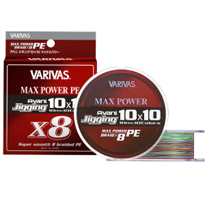 Плетеный шнур Varivas Avani Jigging Max Power PE8 #4 (400м)