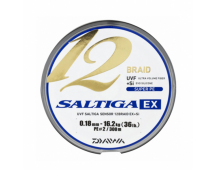 Шнур плетеный Daiwa Saltiga Sensor EX 12 BRAID UVF+SI #6.0 400m