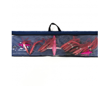 Оснастка для ловли тунца/парусника Monster Tuna 15 Squid 4.10/1.43/1.33м цв.розовый (универс.)