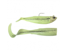 Джиг оснащенный Savage Gear Cutbait Herring Kit (Green glow) 460гр