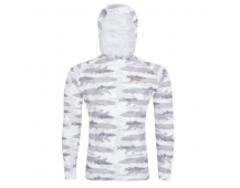 Футболка Pike Sunshield Hoodie, Print Camo Grey XL