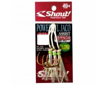 Крючки Assist Shout Jaco Hook 10-PJ 4/0 Glow